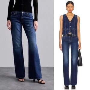 *SOLD* Mother The Bookie Heel Bootcut Jeans Did You Bring Me Anything 27 NWT